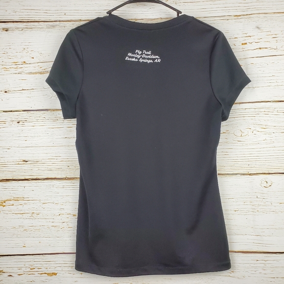 Harley Davidson Black & White Top - Picture 5 of 5